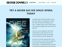 Tablet Screenshot of georgedonnelly.com